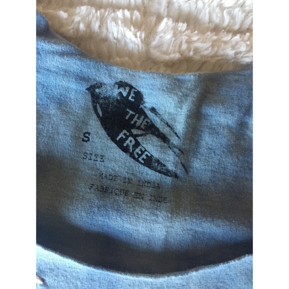 EUC Free People Dove Threaded Top - Picture 3 of 5